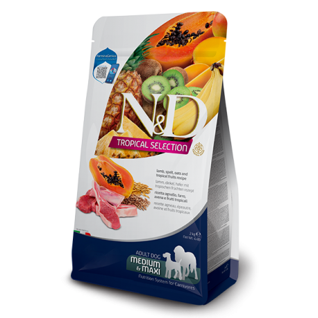 Farmina Tropical Pienso para Perros Medium Maxi con Cordero