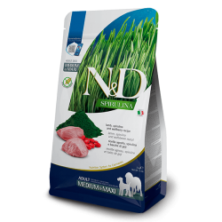 Farmina ND Spirulina pienso para perros medianos y grandes de cordero