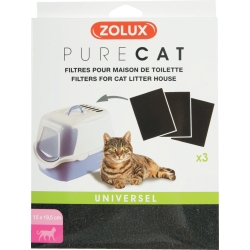 Zolux Filtro Caseta para gato Purecat