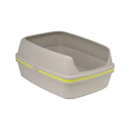 Moderna Bandeja para gatos rejilla gris