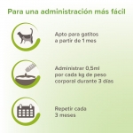 Beaphar VERMIpure repelente líquido natural parásitos internos para gatos