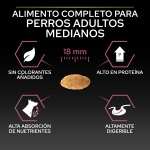 OptiDerma Adulto Razas Medianas Piel Sensible