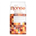 Monge Breeders Medium Maxi Cordero, Arroz y Patata Pienso para perros