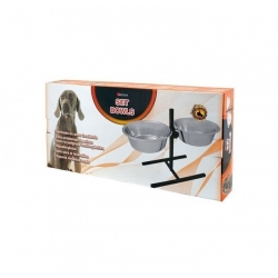Set Comederos Regulables En Altura Acero Inoxidable Nayeco