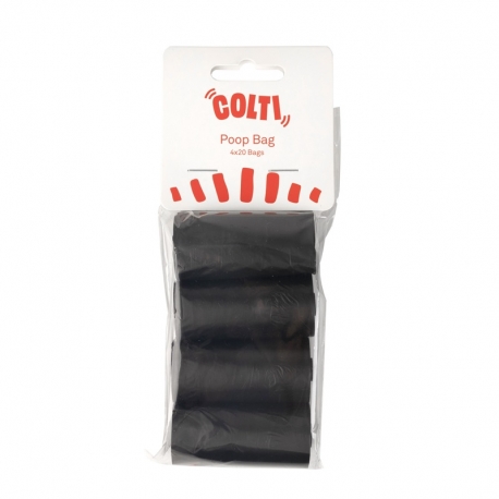 Colti Bolsas Higiénicas Negra 4 x 20 Bolsas