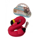 Pawise Flamenco de Juguete Flotante para Perros 10 cm