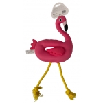 Pawise Flamenco con Cuerdas Juguete Flotante para Perros 48 cm
