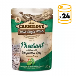 Carnilove Cat Adulto Pouch sabor Faisán