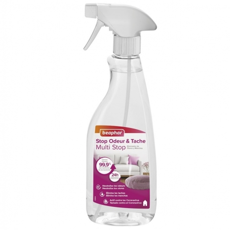 Beaphar MultiStop Spray Eliminador de Olores y Manchas 500ml