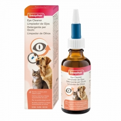 Beaphar Limpiador de Ojos para Perros y Gatos 50 ml