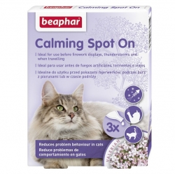 Beaphar Calming Spot On Pipetas Calmantes para Gatos 3x 0,4 ml.