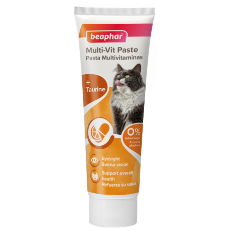 Beaphar Pasta Multi-Vitaminas para Gatos 100gr