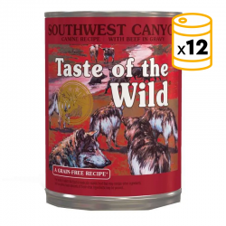 Taste of the Wild Southwest Canyon comida húmeda para perros (Latas) 12x390 Grs
