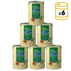 Real Nature Classic Latas Para Perros Adultos Ternera Pollo