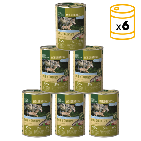 Real Nature Wilderness Latas Para Perros Junior Pollo Pescado