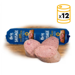 Brit sausage con ternera y pescado sport formula latas para perro