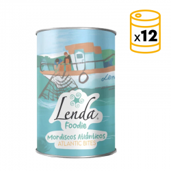Pack comida húmeda para perros Lenda Mordiscos Atlanticos con Pescado