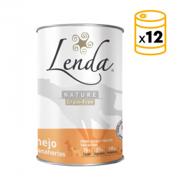 Pack comida húmeda para perros Lenda con Conejo