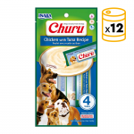 Pack Churu Dog Adult Pure de Pollo Con Atun 12x56gr