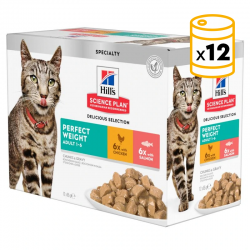 Hills-SP Feline Adult Perfect Weight (Pouch) (1)