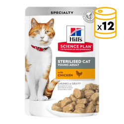 Hills-SP Feline Young Sterilised con Pollo (Sobre) (1)