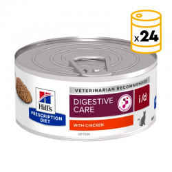 Pack de latas Hills PD i/d .156 gr. para gato con problemas digestivos