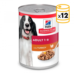 Hills Science Plan Adult de pavo pack latas para perros