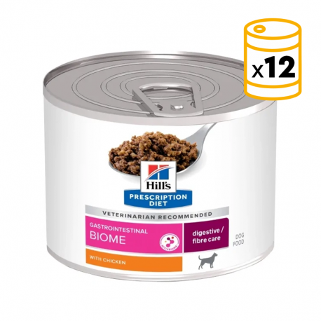 Pack de Latas Hills Prescription Diet Gastrointestinal Biome para perros 200gr