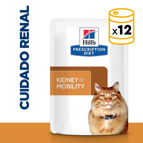 Sobres Hills PD 85 Gr. para gato con problemas renales y articulaciones