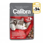 Calibra cat Comida Húmeda adult cordero pollo