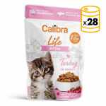 Calibra Gato Kitten Comida Húmeda con Pavo en Salsa