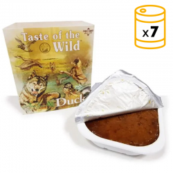 Taste of the wild tarrina Duck & Chicken 390 gr x 7 ud