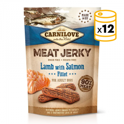 Carnilove Dog Adulto Jerky en filetes sabor Cordero Salmon