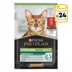 Purina Pro Plan-Nutri Savour Sterilised Buey Húmedo. (1)