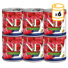 Pack latas Farmina ND Dog Quinoa digestion comida húmeda con cordero para perros