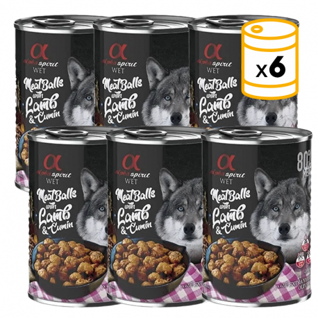Alpha Spirit-Albóndigas de Cordero y Comino para Perro (1)