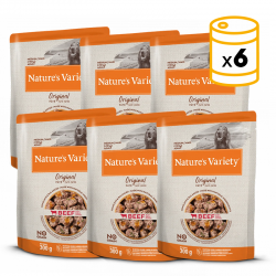 Nature's Variety Original paté Medium/Maxi Buey Alimento húmedo perros