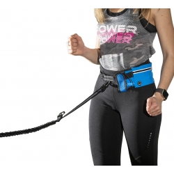 Freedog Jogging Ultratrail Cinturón con Correa Azul