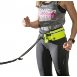 Freedog Jogging Ultratrail Cinturón con Correa Negro