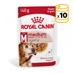 Royal Canin Medium Ageing 10+ Comida Húmeda Para Perro En Edad Avanzada De Raza Mediana
