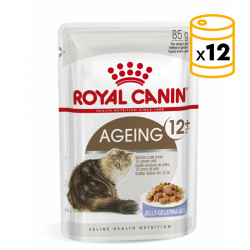 Royal Canin Cat Ageing 12+ Comida Húmeda En Salsa Para Gatos De Edad Avanzada