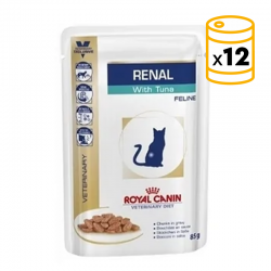 Royal Canin Veterinary Diets-Feline Renal (con Atún) Pouch 85gr. (1)