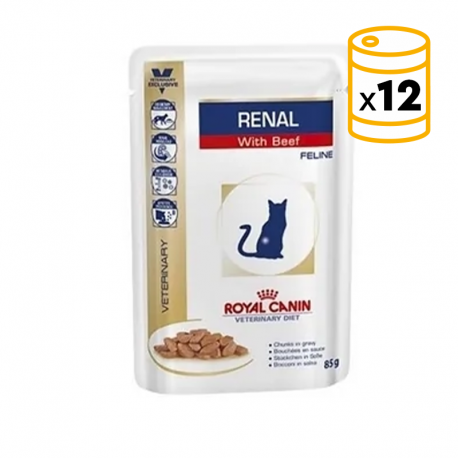 Royal Canin Veterinary Diets-Renal Húmedo (con Ternera) 100 gr (1)
