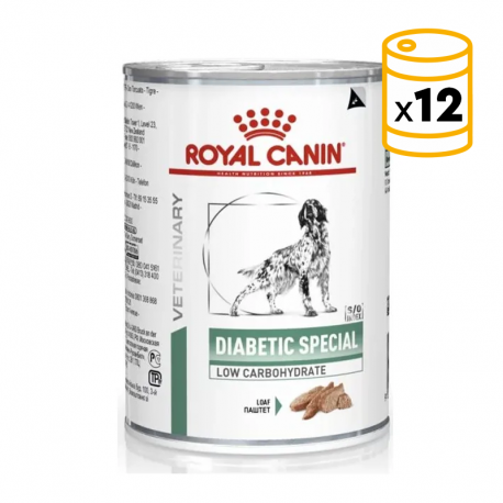 Royal Canin Veterinary Diets-Diabetic Low Carbohydrate 410gr.Húmedo (1)