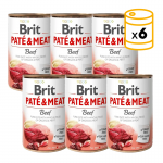 Comida Húmeda Paté&Meat Beef para Perros con Ternera Brit