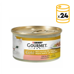 Gourmet Gold-Bocaditos en Salsa con Salmón y Pollo (1)
