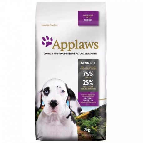 Applaws Puppy Pienso Para Cachorros de Razas Grandes con Pollo