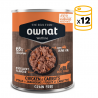 Comida Húmeda Para Perros con Pollo Ownat Wetline Chicken & Carrot