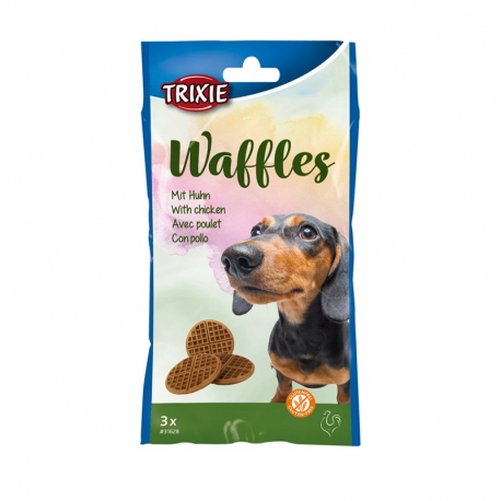 Trixie Waffles Snack para Perros con Pollo en Forma de Gofre