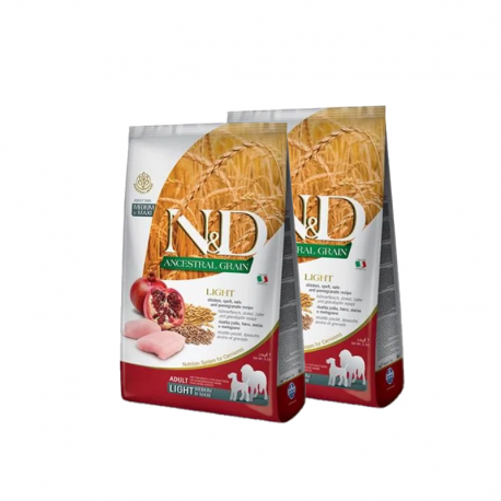 Farmina ND Dog Ancestral Grain light Medium Maxi pienso para perros